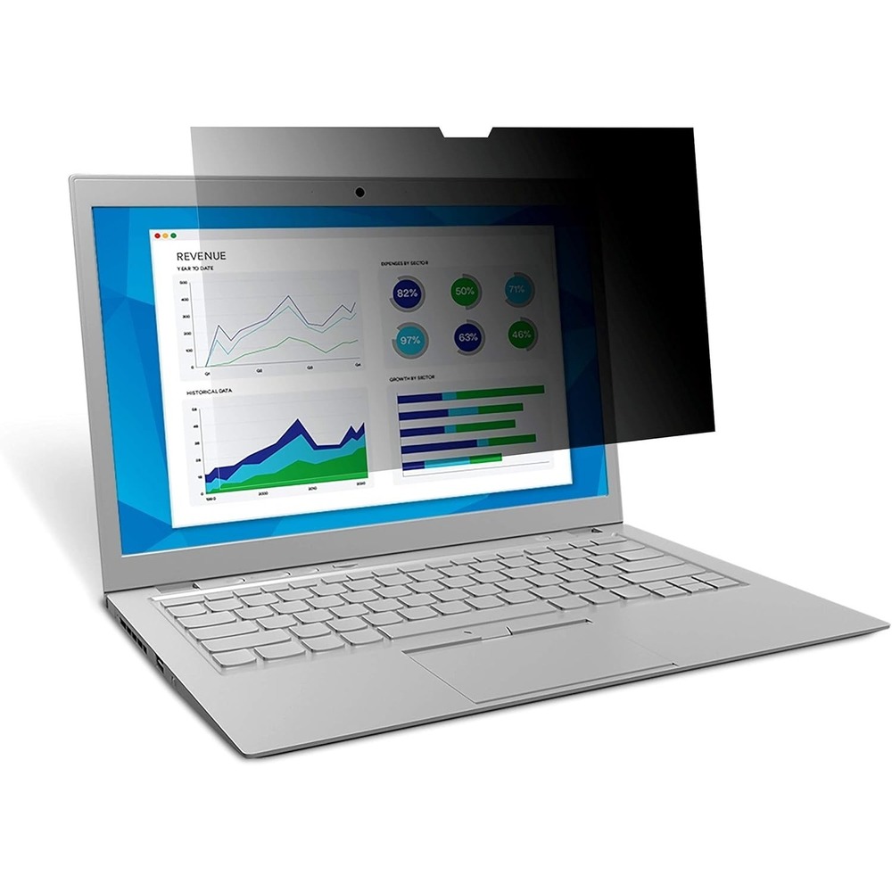 3M 14" Laptop Privacy Screen PF140W9B 16:9 Anti-Glare Filter for Confidentiality